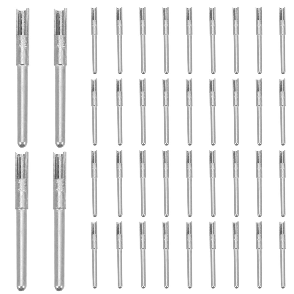100Pcs Nickel-Plated Copper Pin Terminals For Wiring, Electrode Use 3313972327721
