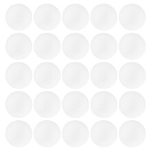 1000pcs white leakproof cap lid liners for 13cm plastic drink cups
