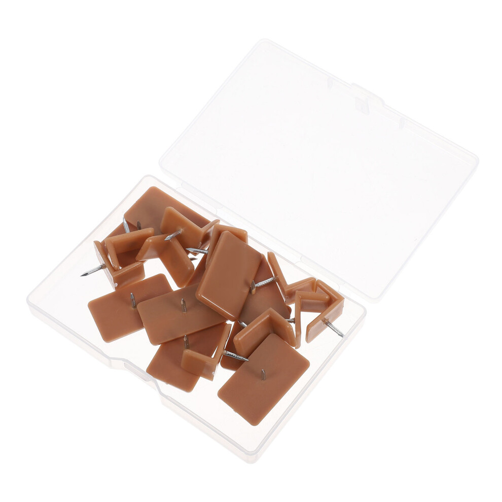 20Pcs Drawer Glides And Slides - Square And L Shape Plastic Stoppers 3313972353447