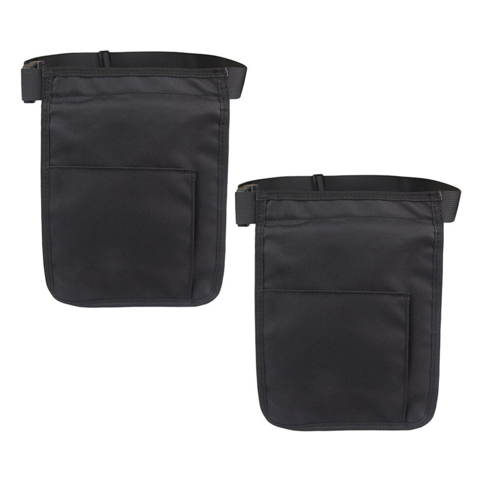 2Pcs Medical Tools Pouch: Nurse Waist Bag Multi-Compartment Storage 3313972349037