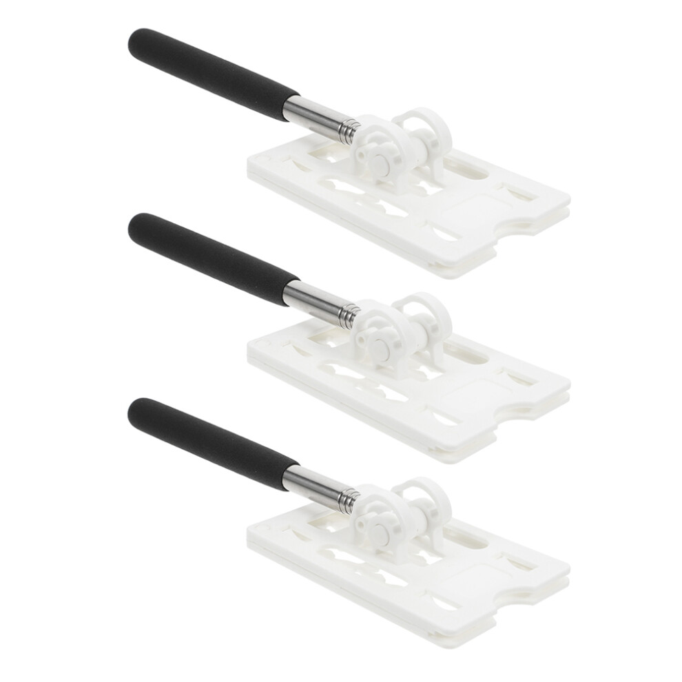 3Pcs Telescopic Parking Card Holder Stick For Car Toll Payment 3313972349006