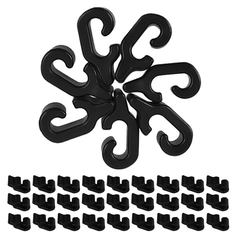80Pcs Closet Organizer Clips For Shelves, Shoe Cabinets, Pet Storage 3313972349358