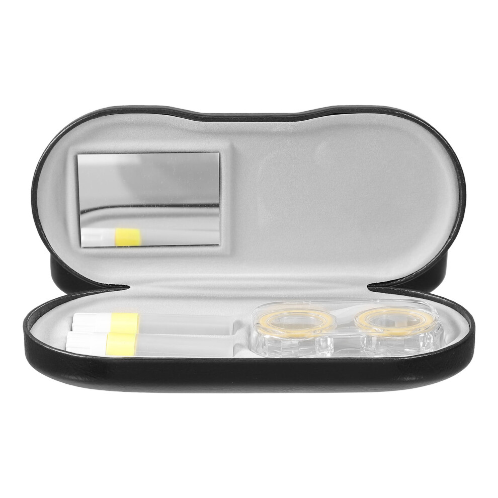 Iplusmile Lens Case Glasses Kit Double-Sided Portable