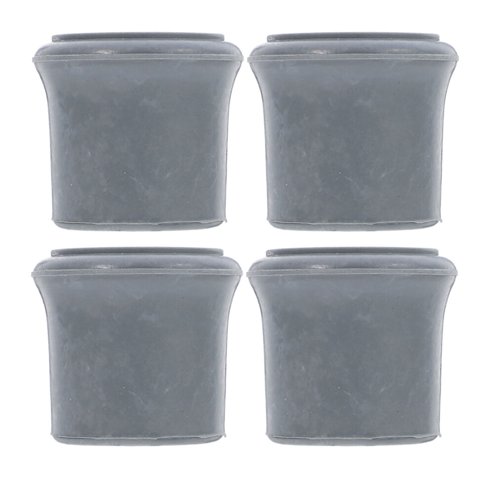 Iplusmile 4Pcs Rubber Feet Tips For Shower Bath Stool Toilet Chair And Cane
