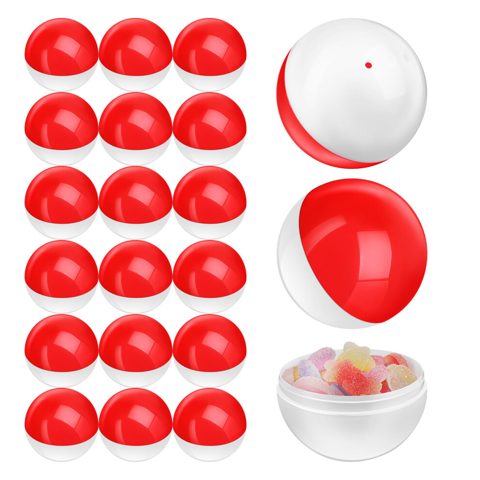 20 pcs empty gumball machine capsules - small plastic party favors-image-OPC-PKTF89R-NEW