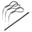 4Stk Verstellbare Nylon Ski- Und Handschlaufen 1