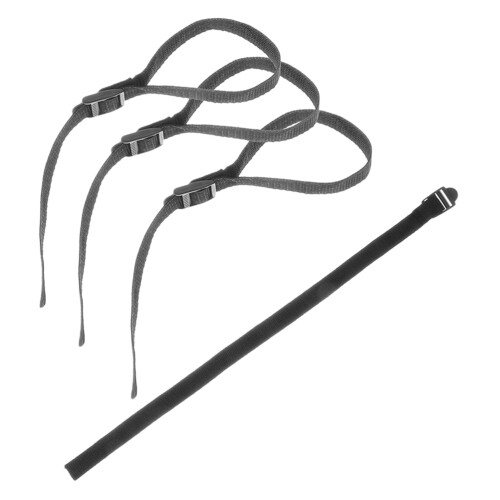 4Stk Verstellbare Nylon Ski- Und Handschlaufen
