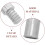 2pcs threaded broom handle adapter 20.4mm 22mm alloy connector 8