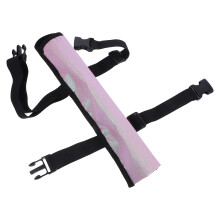 folding hand fans bag with adjustable thigh strap for dance