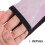 folding hand fans bag with adjustable thigh strap for dance 10
