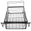 foldable freezer organizer bin stackable metal basket for chest fridge 1