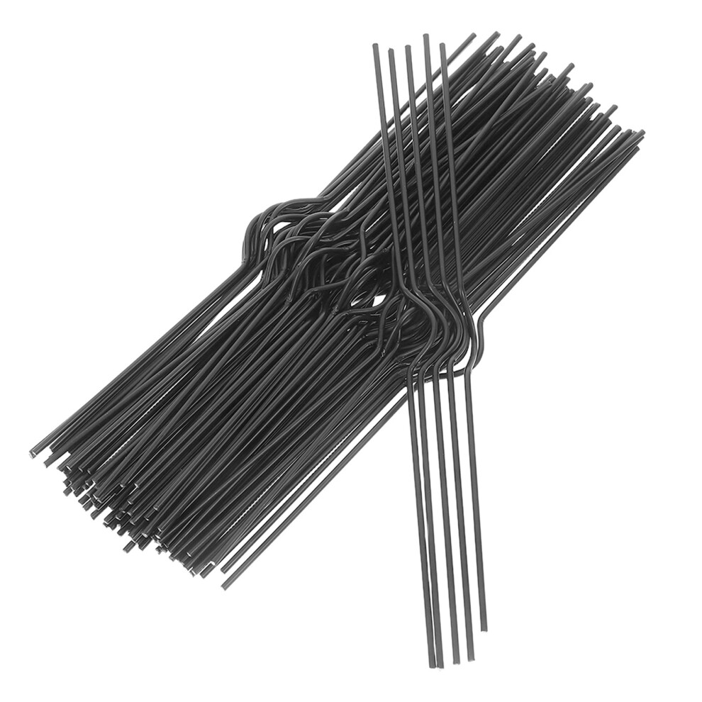 200Pcs Iron Wire Hooks For Calendars, Reusable Binder Clip Hangers 3313972328865