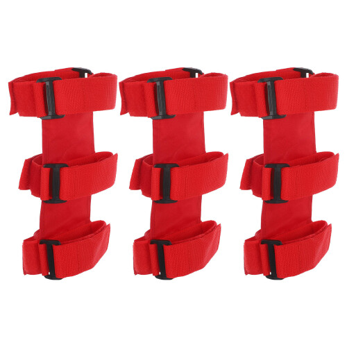 3pcs adjustable fire extinguisher mount for car trunk use