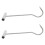 2Pcs Manhole Hook Tool: 12.18 Inch Single Hook For Lifting Cover 10