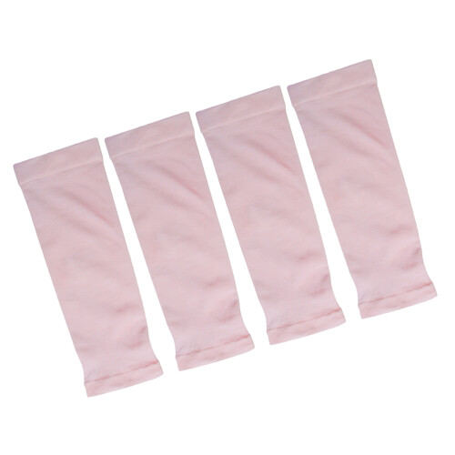 2 paia parabraccia UV dita rosa