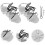 set scarpe aerator da con per 6