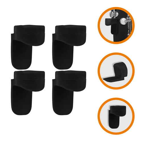 4 apoios silicone para polegar de , acessórios para 2