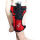Diving Leg Wrap High Elasticity Neoprene Comfortable Red For Various Diver Types 5