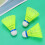 8 petecas badminton náilon com led para , 9