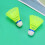 8 petecas badminton náilon com led para , 7