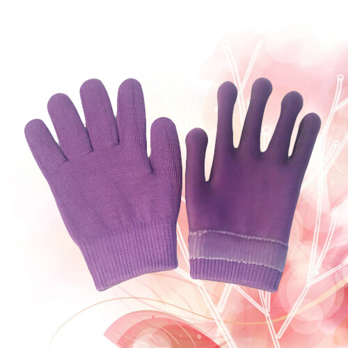 luvas e algodão com gel para pele e rachada 2