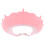 Chapéu de banho ajustável silicone com proteção auricular para bebé 11