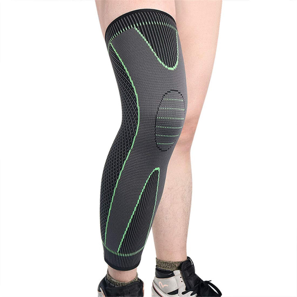 Knee Brace Support, Compression Knee Pads, For Basketball Volleyball Running Hiking, Size L, Neoprene Knee Strap