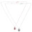 2Pièces Colliers Pendentifs Chic Pour 8