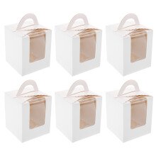 1 set tortenbox, dessert- und muffinverpackung