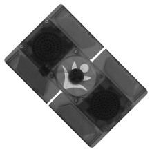 laptop-kühlunterlage mit lüfter, led, faltbares kühlpad für pc