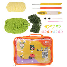 1 set häkel-dinosaurier-materialkit für anfänger, strick-set
