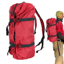 Rope Bag Rope Storage Bag Lightweight Design For Arborist Equipment Mountaineering Camping Caving Hiking Sailing Red