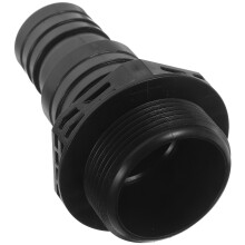 Pool Schlauchadapter ABS Schwarz Für Filterpumpe Verbindung