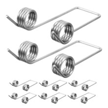 8 ersatz-torsionsfedern für mülleimer aus metall zum leichteren öffnen