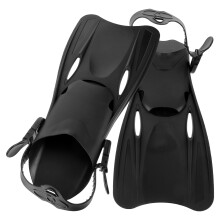 One Pair Plastic Swimming Training Fins For Adults
