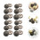 30Pcs Copper Retro Jean Coat Decorative Buttons 9