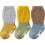 3 pares calcetines antideslizantes bebé, , 1