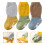 3 pares calcetines antideslizantes bebé, , 3
