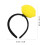 2Pcs Fruit Headband Plush Lemon Hat For Parties Weddings 2