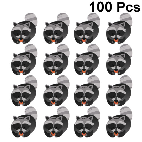 100 tarjetas mapache para y fiestas 1