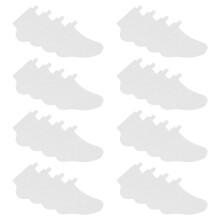 200 fundas desechables para pies, protectores de blancas