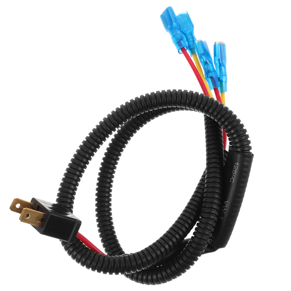 Car Horn Splitter Cable 6.3Mm 1 To 2 Wiring Harness For Stable Signal 3313972396697