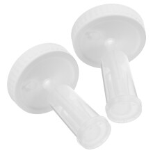 2pcs 5 gallon mason jar fermentation lids with stopper for wide mouth