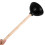 heavy duty toilet plunger for sink and drain clogs with handle tool 7