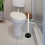 heavy duty toilet plunger for sink and drain clogs with handle tool 6