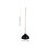 heavy duty toilet plunger for sink and drain clogs with handle tool 3