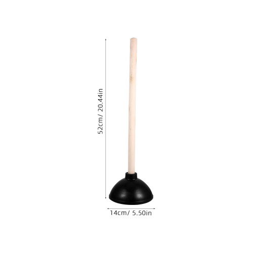 heavy duty toilet plunger for sink and drain clogs with handle tool 2