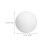60pcs white plastic pingpong balls for training, games, decorations 3
