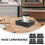3pcs 4-cup drink holder tray for takeout, bar, pub – black 7