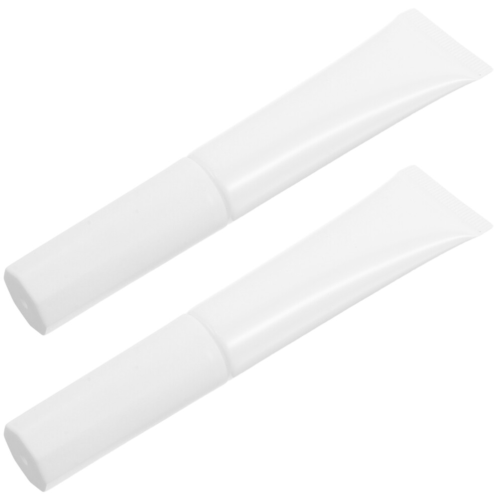 Artibetter 2Pcs 15Ml Refillable Plastic Squeeze Bottles For Foundation Concealer
